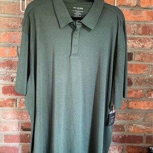 Green performance shirt